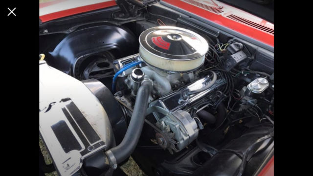 1968 Orange Chevrolet Nova Coupe