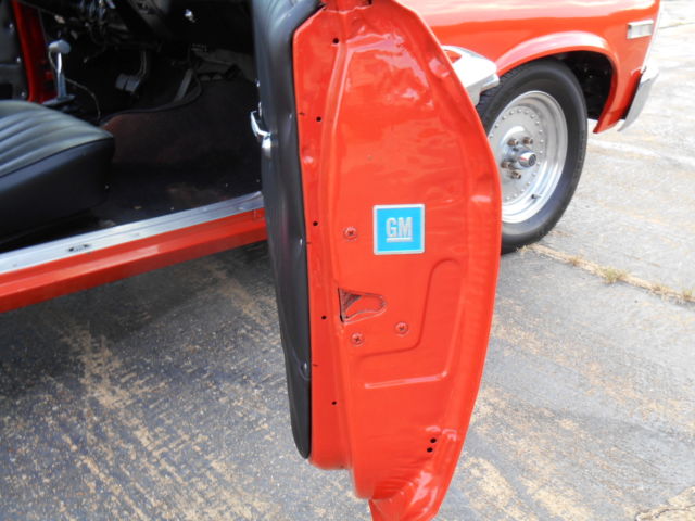 1968 Orange Chevrolet Nova Coupe
