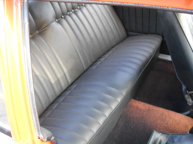 1968 Orange Chevrolet Nova Coupe