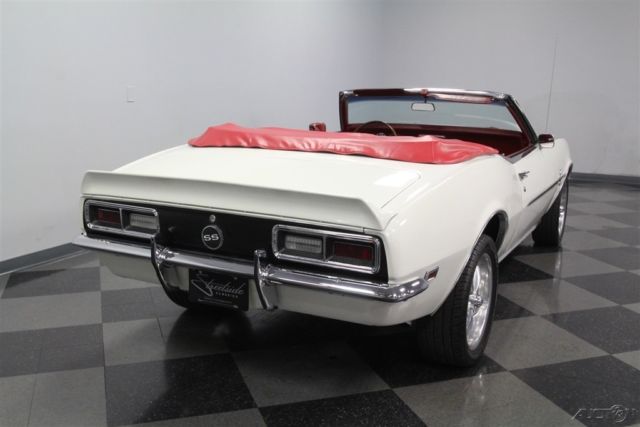 1968 White Chevrolet Camaro