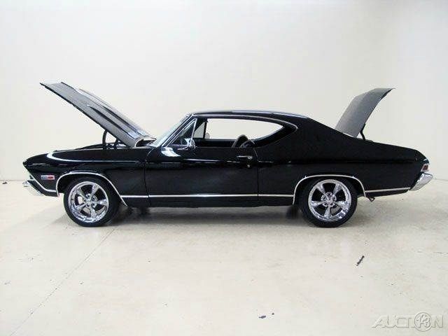1968 Black Chevrolet Chevelle
