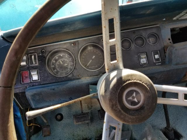 1968 Blue Dodge Coronet Coupe