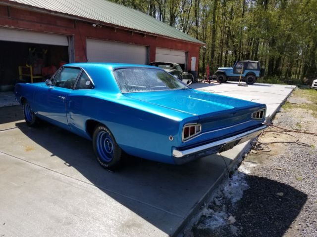 1968 Blue Dodge Coronet Coupe