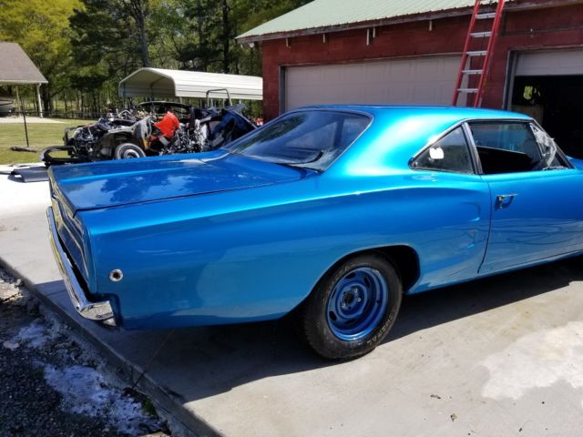1968 Blue Dodge Coronet Coupe