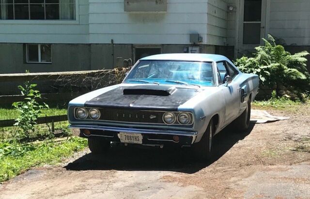1968 Light Metallic Blue Dodge Coronet Coupe
