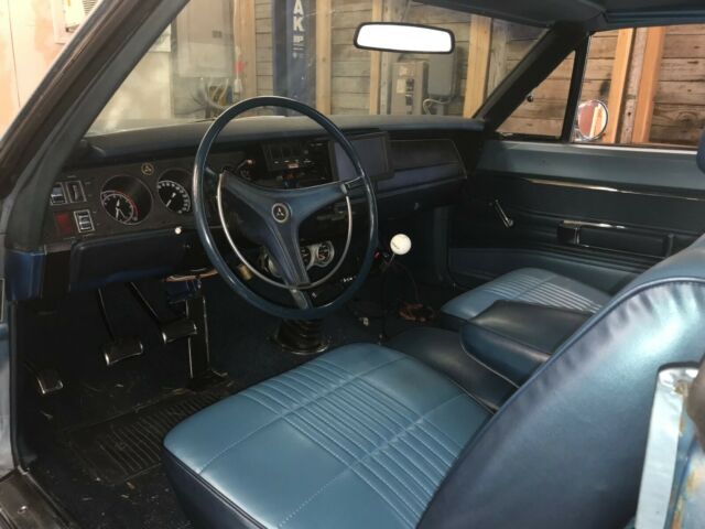 1968 Light Metallic Blue Dodge Coronet Coupe