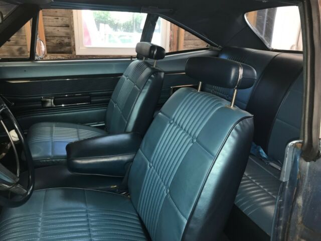 1968 Light Metallic Blue Dodge Coronet Coupe