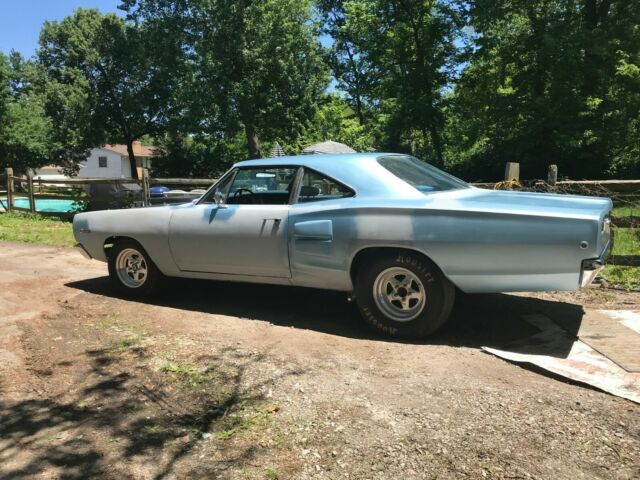 1968 Light Metallic Blue Dodge Coronet Coupe