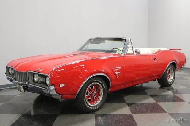 1968 Red Oldsmobile Cutlass
