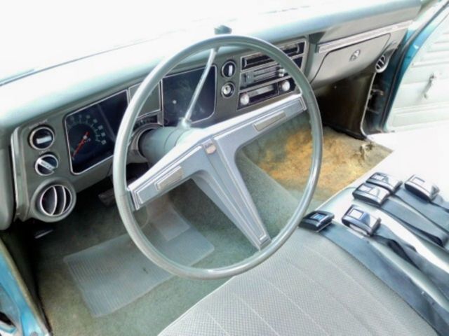 1968 Teal Chevrolet Chevelle Sedan