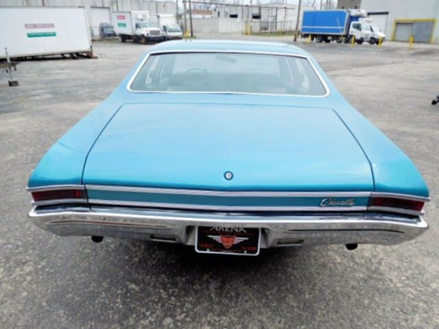 1968 Teal Chevrolet Chevelle Sedan