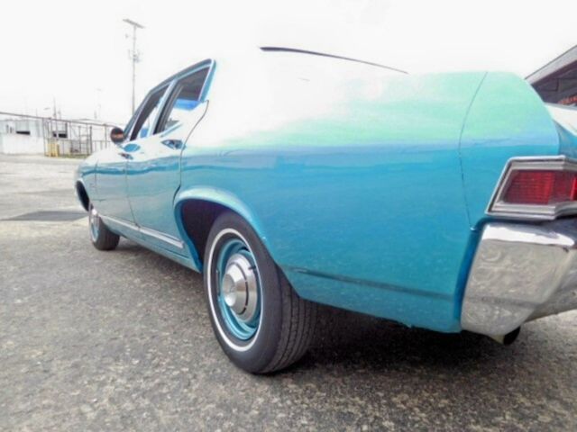 1968 Teal Chevrolet Chevelle Sedan