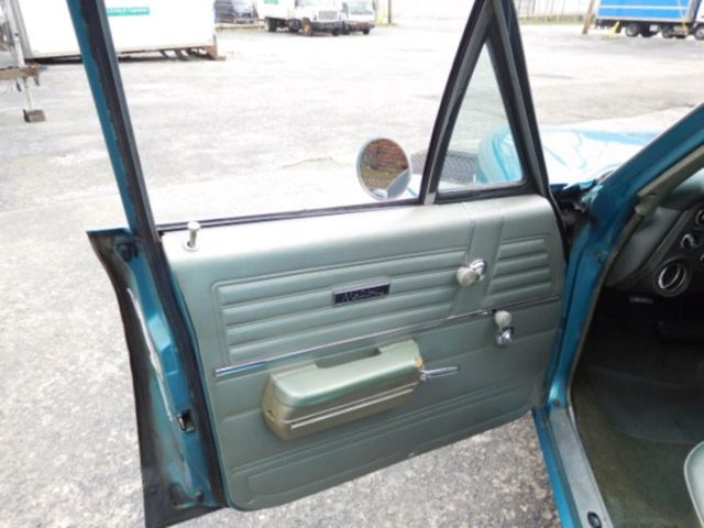 1968 Teal Chevrolet Chevelle Sedan