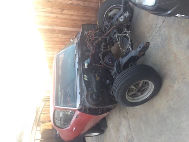 1968 Red Pontiac Tempest