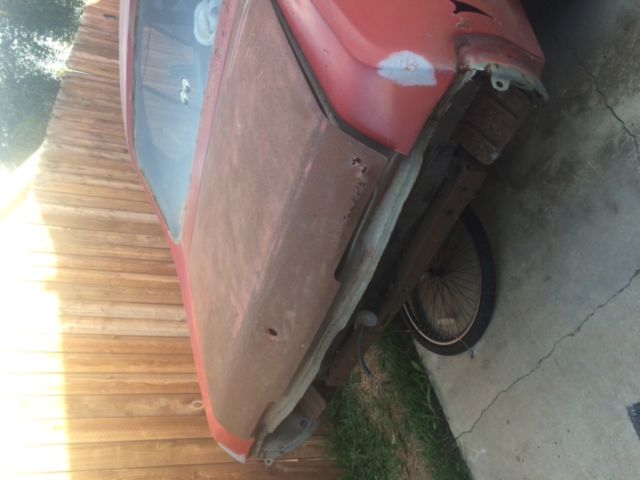 1968 Red Pontiac Tempest