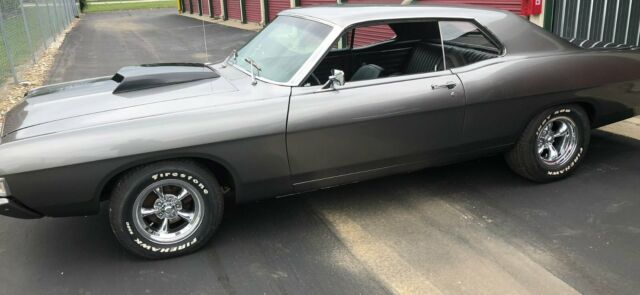 1968 Silver Ford Torino Coupe