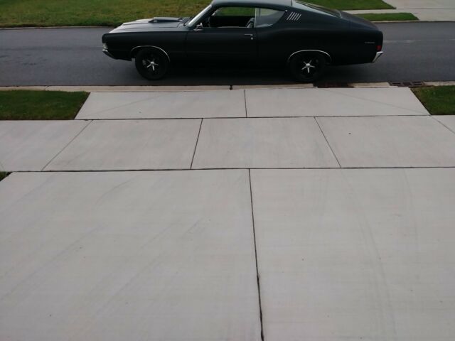1968 MATT  BLACK Ford Torino Fastback