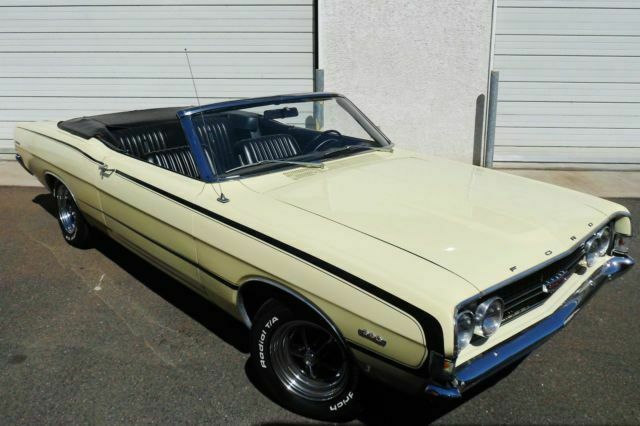 1968 Red Ford Torino Convertible