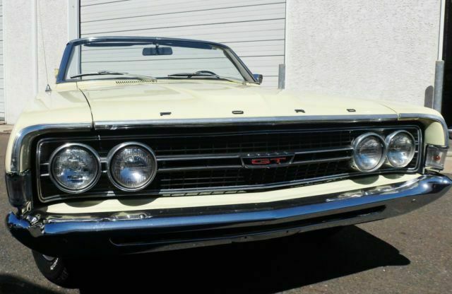 1968 Red Ford Torino Convertible