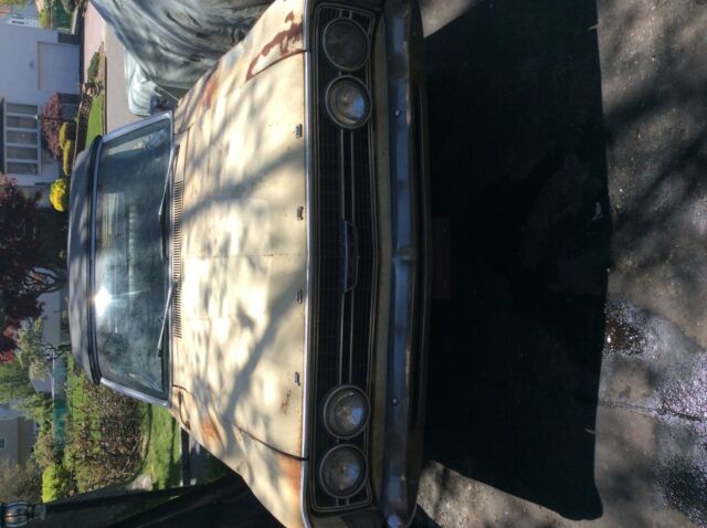 1968 Yellow Ford Torino Convertible