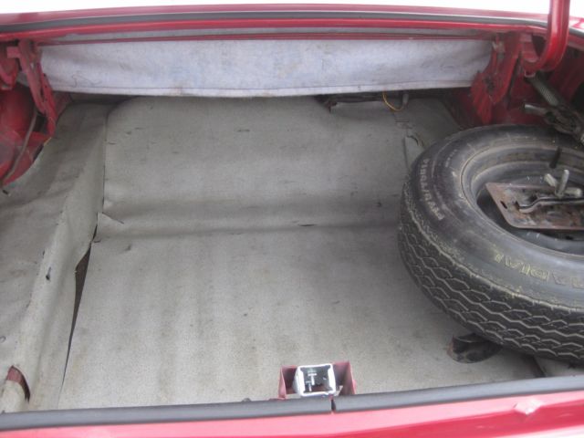 1968 Red Ford Torino Convertible