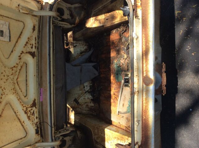 1968 Yellow Ford Torino Convertible