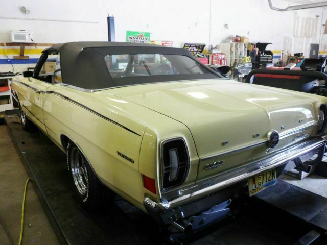 1968 Red Ford Torino Convertible