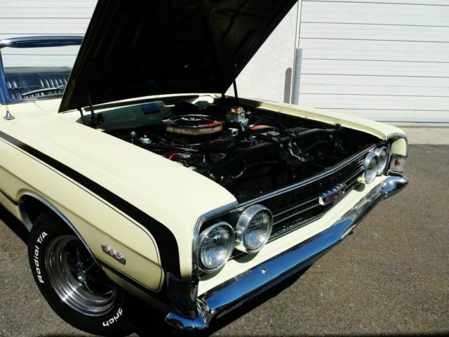 1968 Red Ford Torino Convertible