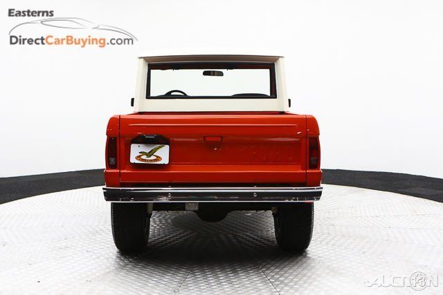 1968 Orange Ford Bronco Pickup Truck