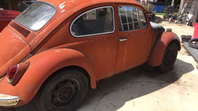 1968 Red Volkswagen Beetle - Classic Coupe