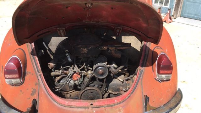 1968 Red Volkswagen Beetle - Classic Coupe