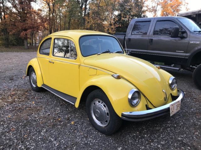 1968 Yellow Volkswagen Beetle - Classic Wagon