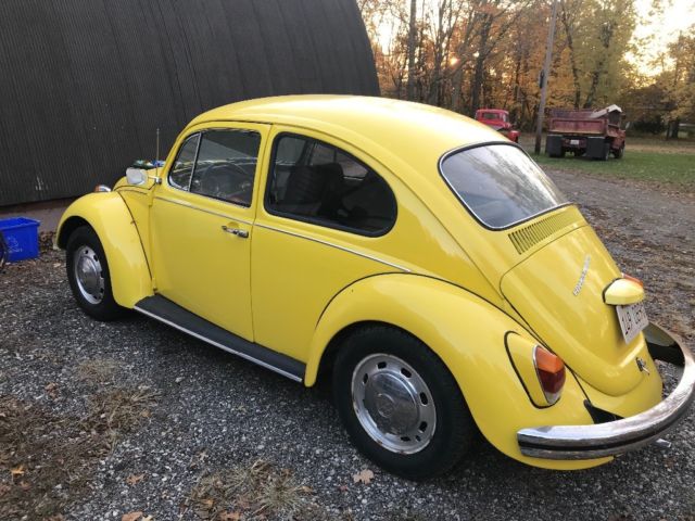 1968 Yellow Volkswagen Beetle - Classic Wagon