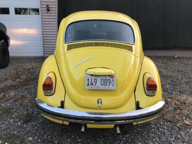 1968 Yellow Volkswagen Beetle - Classic Wagon