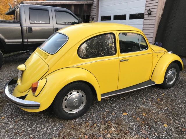 1968 Yellow Volkswagen Beetle - Classic Wagon