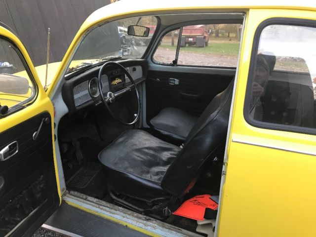 1968 Yellow Volkswagen Beetle - Classic Wagon