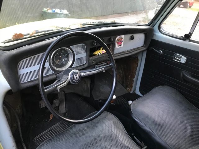 1968 Yellow Volkswagen Beetle - Classic Wagon