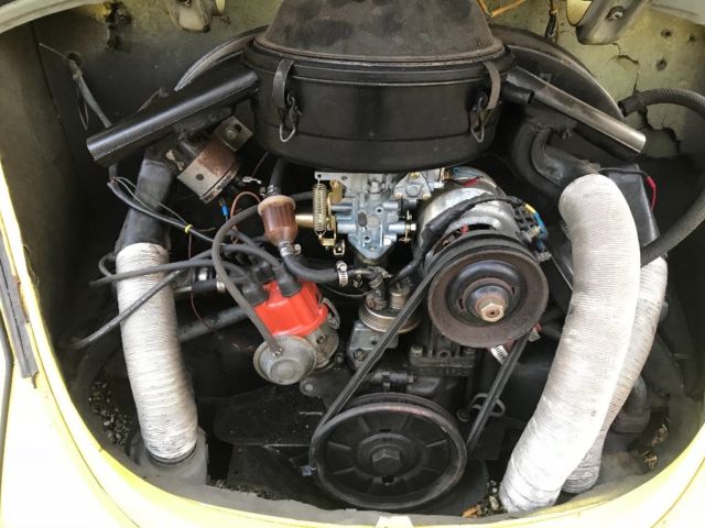 1968 Yellow Volkswagen Beetle - Classic Wagon