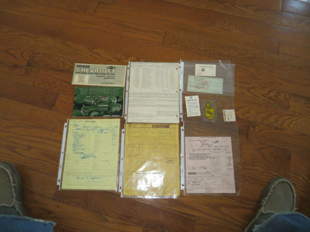 1968 Blue Chevrolet Impala Wagon