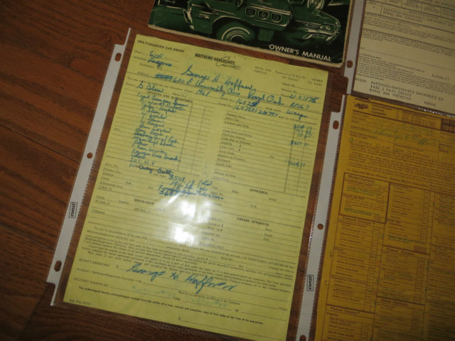 1968 Blue Chevrolet Impala Wagon