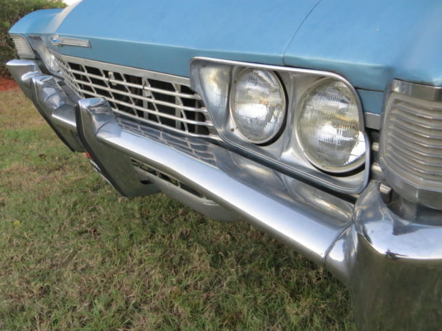 1968 Blue Chevrolet Impala Wagon