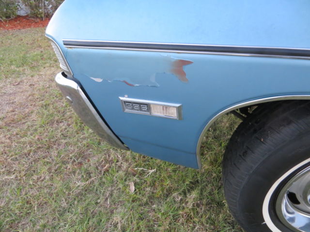 1968 Blue Chevrolet Impala Wagon