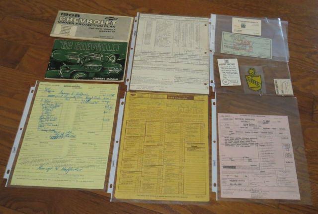 1968 Blue Chevrolet Impala Wagon