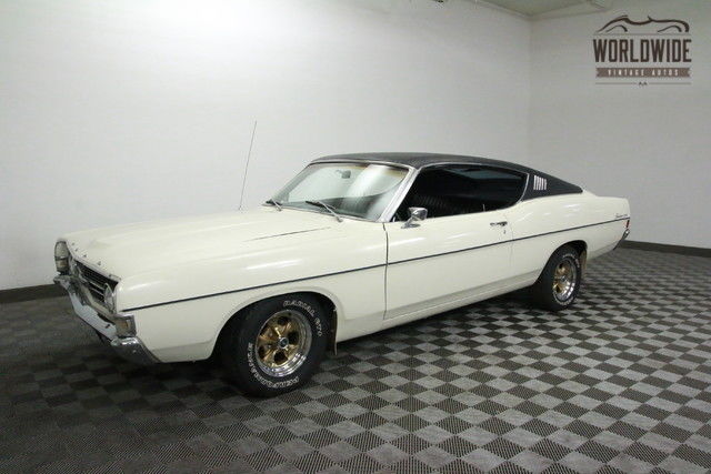 1968 White Ford Fairlane
