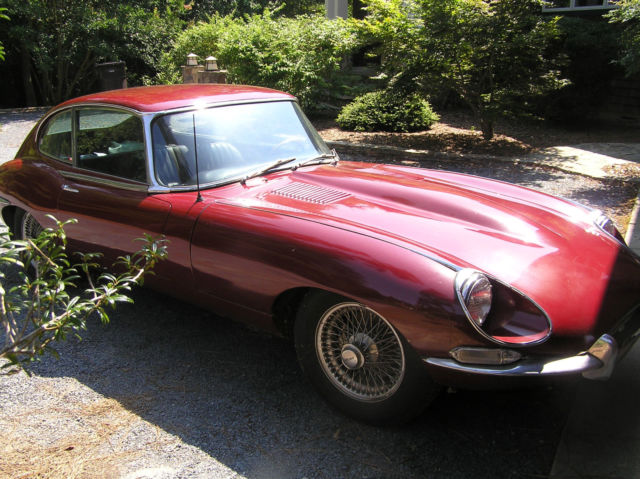 1968 Regency Red Jaguar E-Type 2 + 2