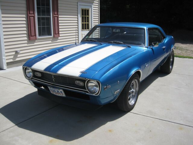 1968 Blue Chevrolet Camaro Coupe