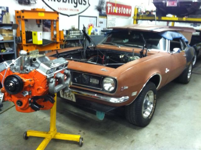 1968 Green Chevrolet Camaro Coupe