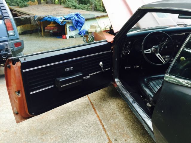 1968 Green Chevrolet Camaro Coupe