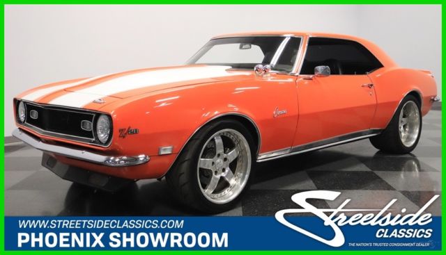 1968 Orange Chevrolet Camaro