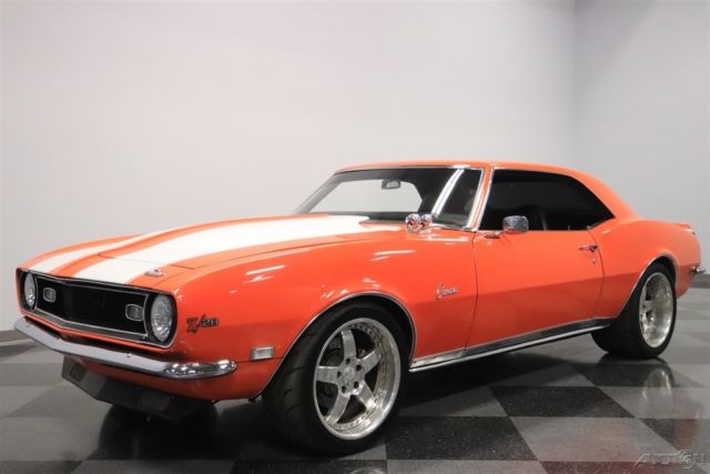 1968 Orange Chevrolet Camaro